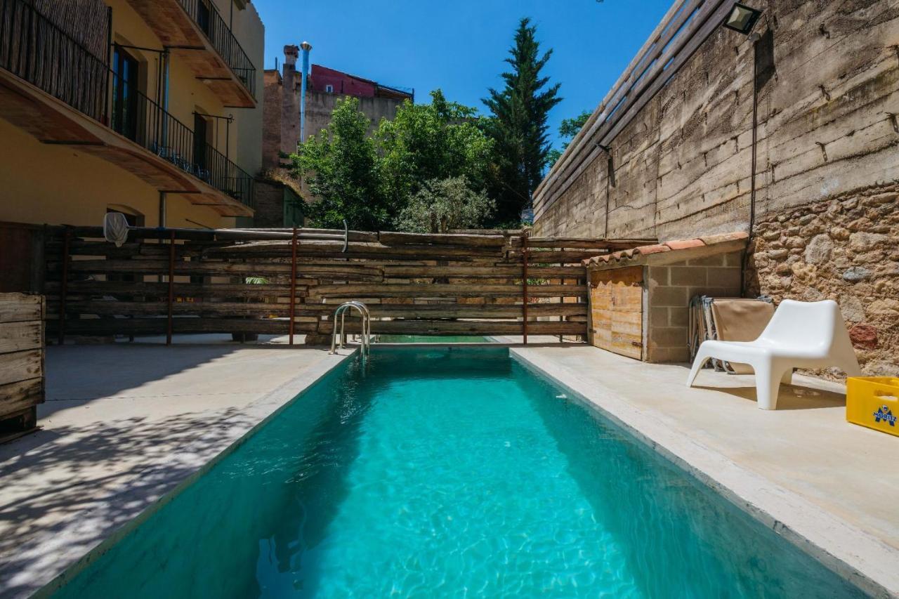 Pool Boutique Apartment Girona Bagian luar foto